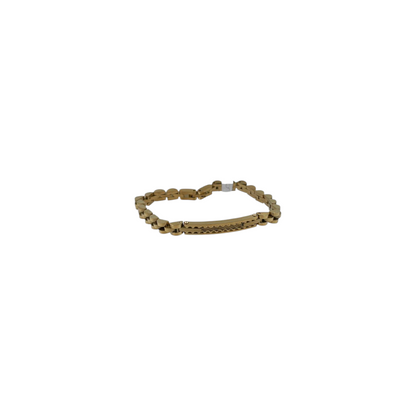 Pulsera para Caballero | Cadena Dorada | Acero Inoxidable | Elegante Estilo