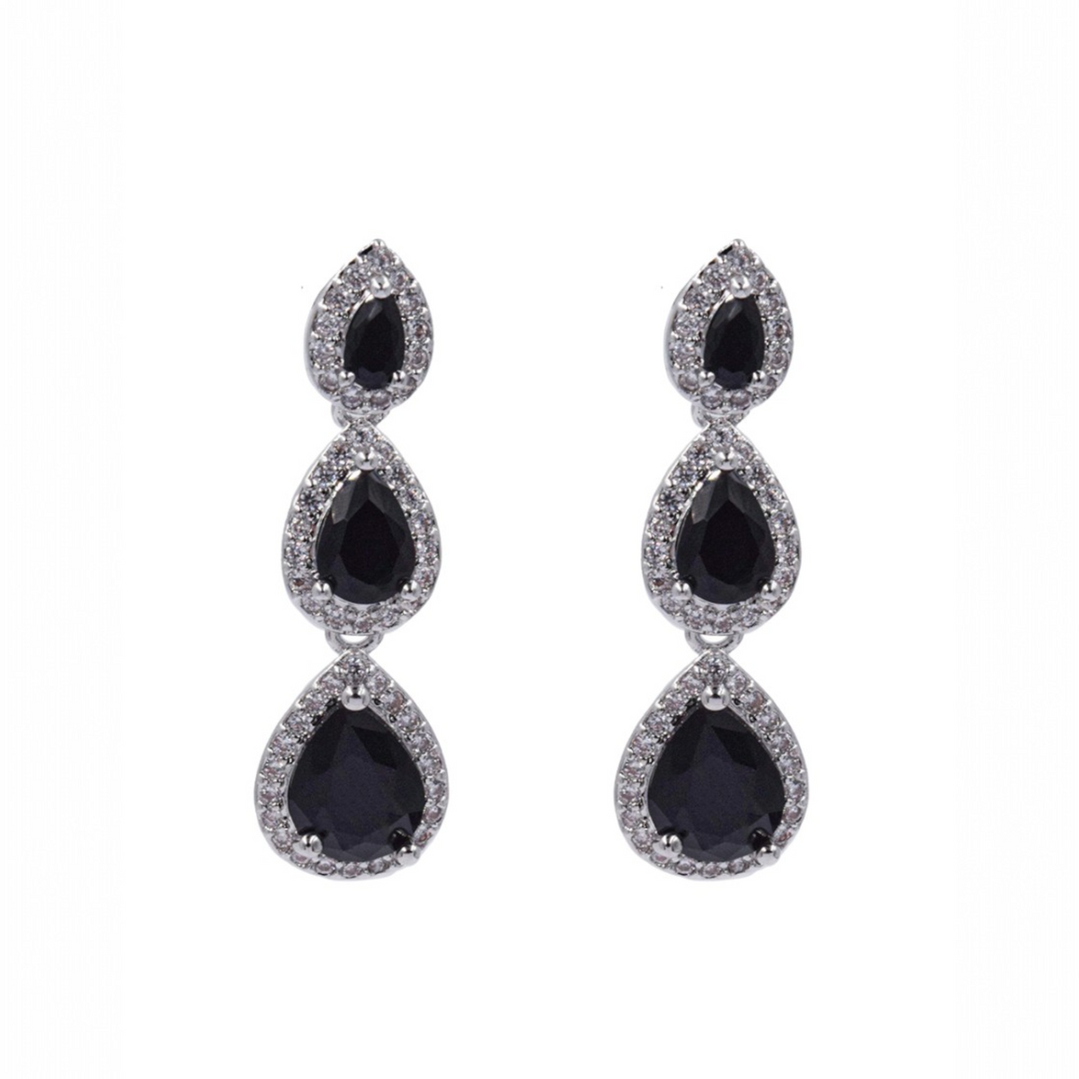Aretes de Gota | Cortos de Zirconia | Brillo Atemporal