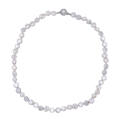 Collar de Perla Barroca | Ibory Clásico | Perla Pulida de 45cm
