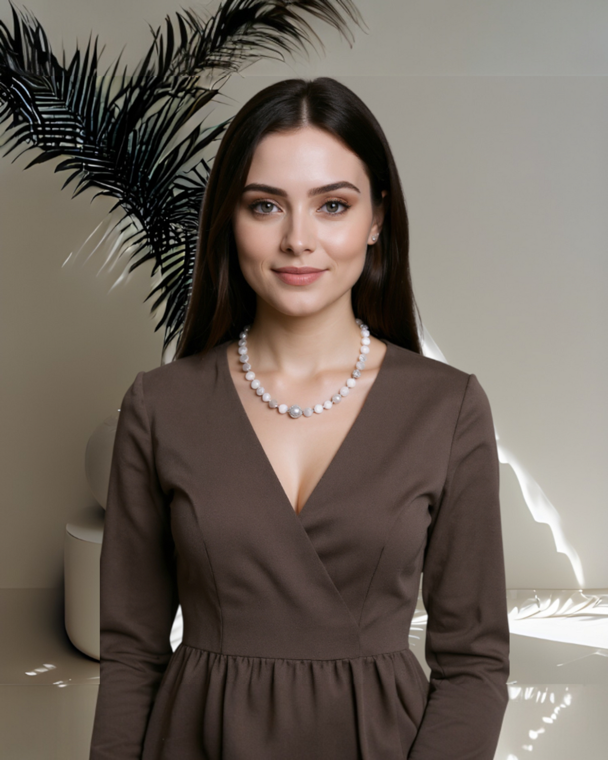 Collar de Perla Barroca | Ibory Clásico | Perla Pulida de 45cm