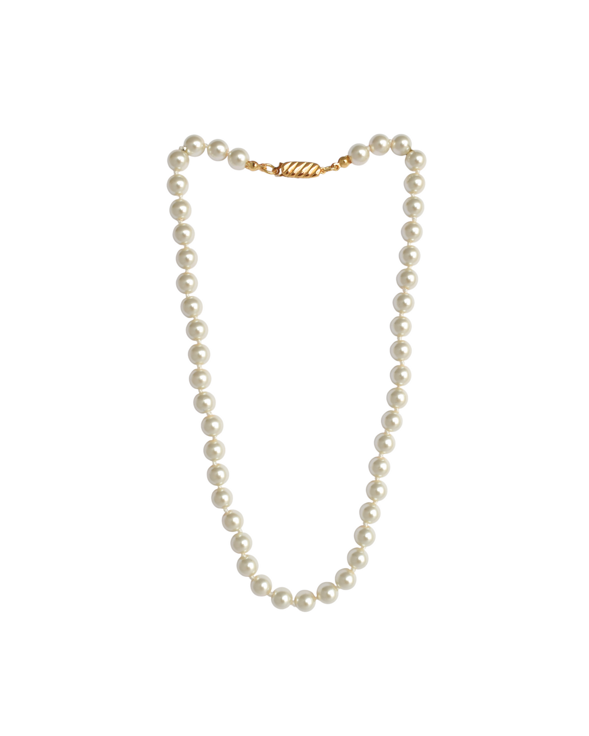 Collar de Perlas Mallorca | Blanco Clásico de 45cm