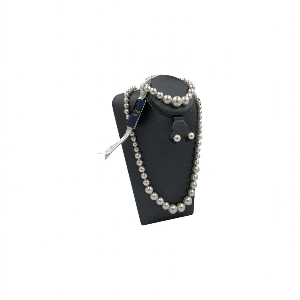 Juego Collar Aretes y Pulsera | Elegantes Perlas Mallorca  | Ibory Estilo Princesa