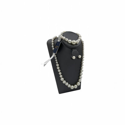 Juego Collar Aretes y Pulsera | Elegantes Perlas Mallorca  | Ibory Estilo Princesa