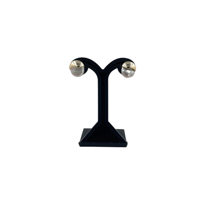 Aretes Orgánicos | Perla Mallorca Bijoux | Con chapa de Oro 14 MM