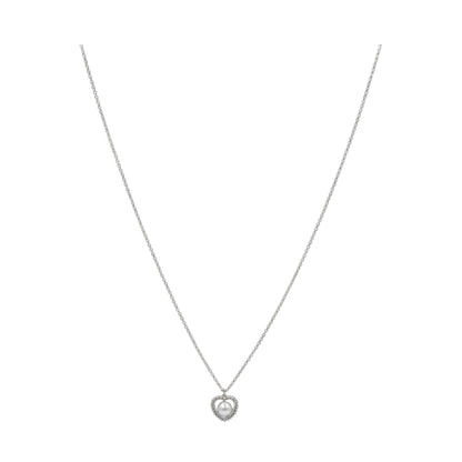 Set de Joyería Premium | Perla con Zirconias | Forma de Corazón
