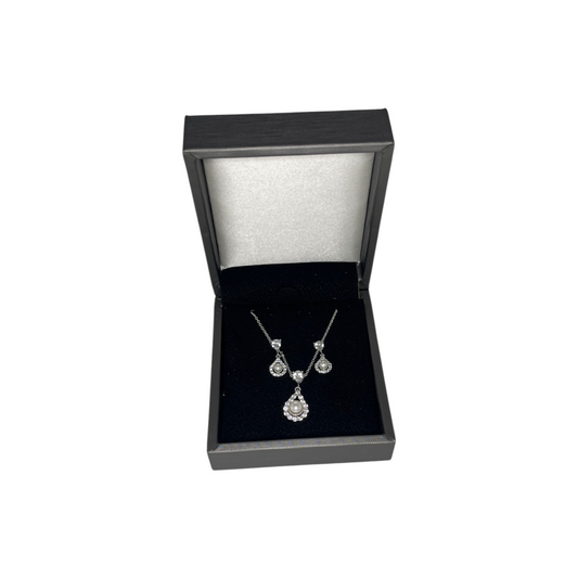 Set de Joyería | Perla y Zirconias | Joyería Premium