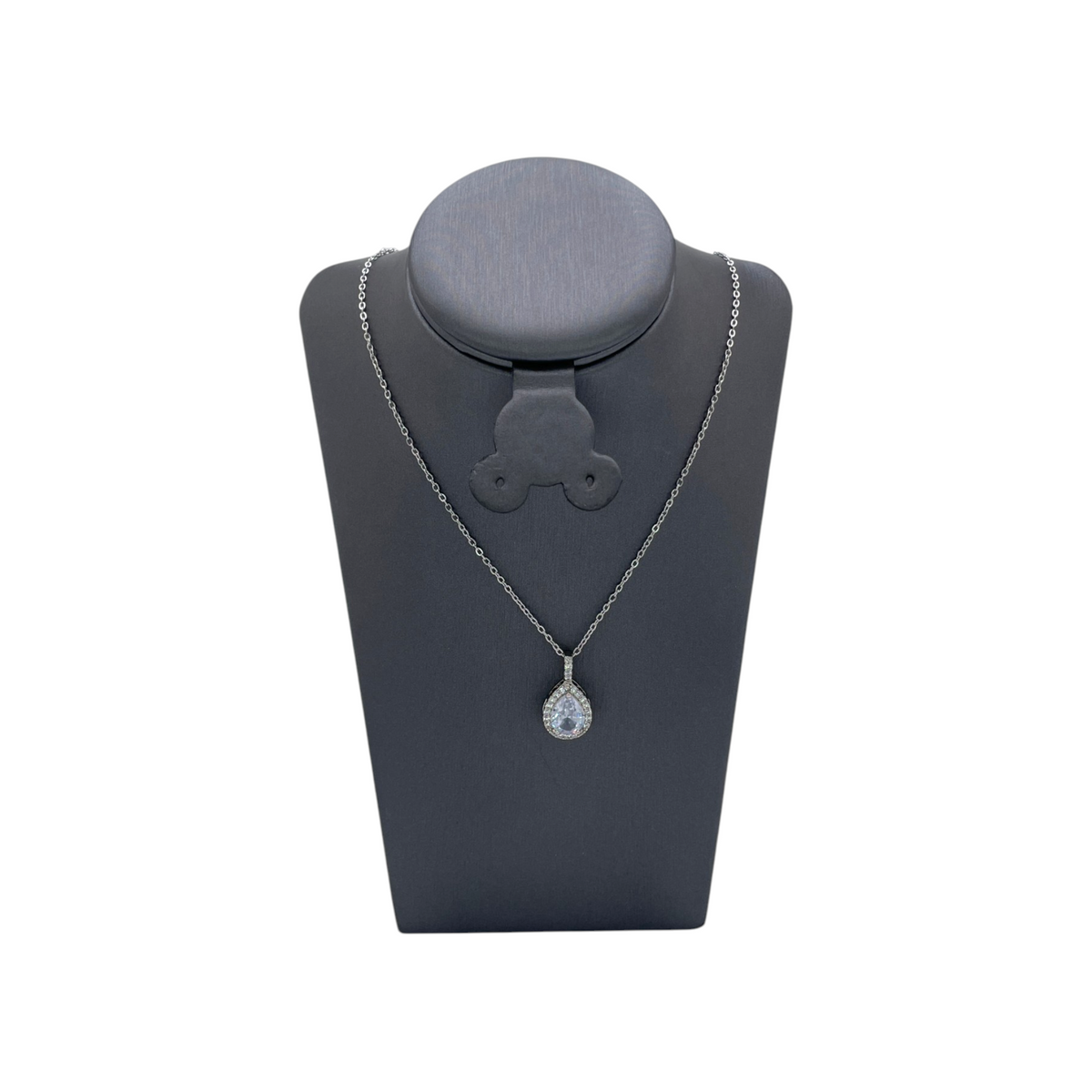 Set de Joyería Premium | Cristal con Zirconias | Estilo Gota Acero Inoxidable