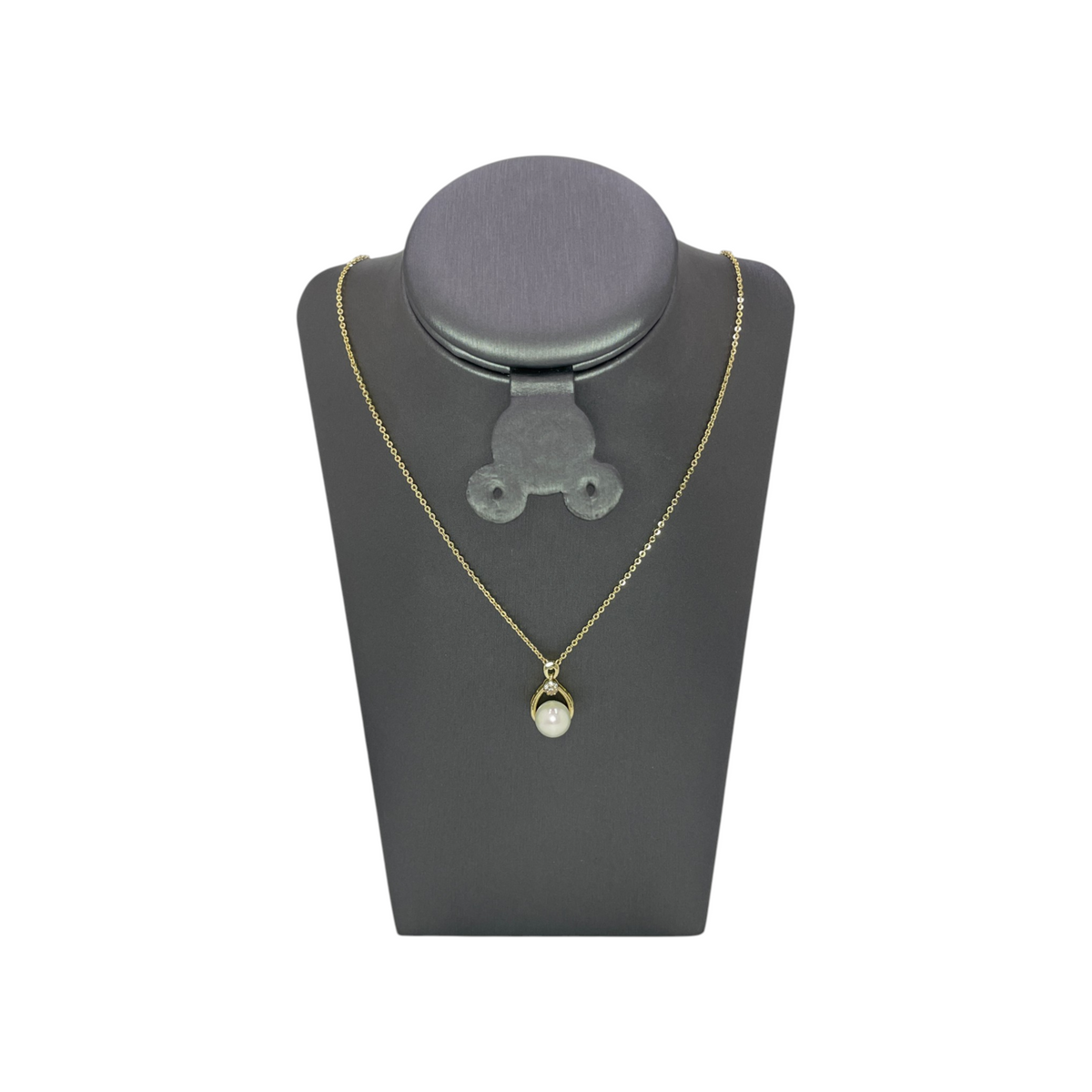 Set de Joyería Premium | Perla con Zirconia en Chapa de Oro