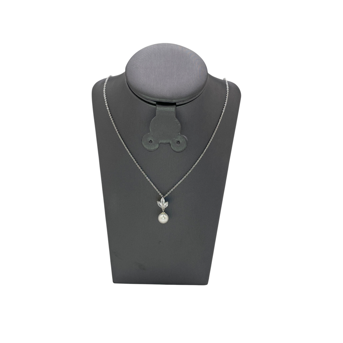 Set de Joyería Premium | Perla con Zirconias | Atemporales Estilo Floral